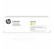 HP W2032XC тонер-картридж желтый