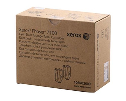 XEROX 106R02609 тонер-картридж голубой