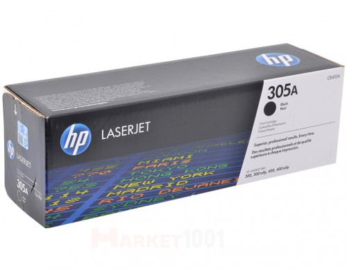 HP CE410A (305A) тонер-картридж черный