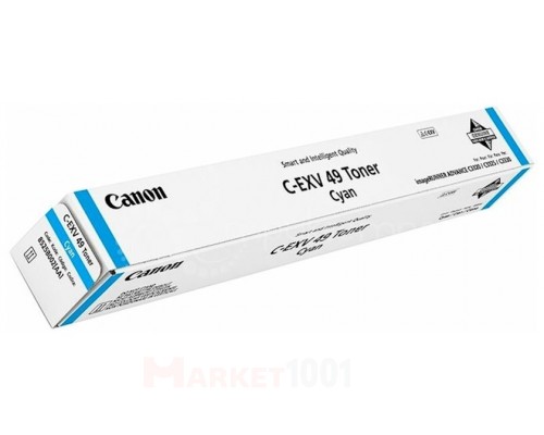 Canon C-EXV49C 8525B002 тонер-картридж голубой