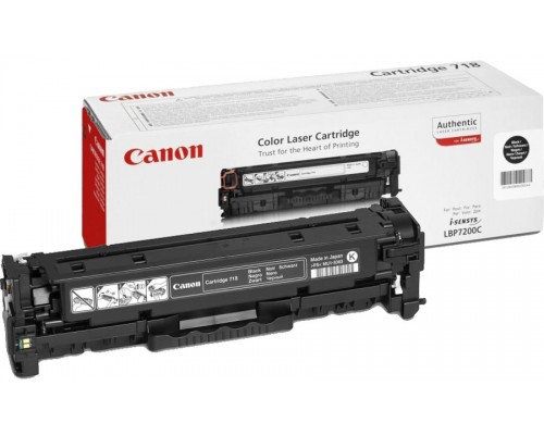 Canon Cartridge 718 (2662B002) тонер-картридж черный
