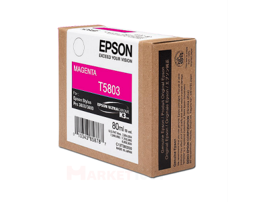 C13T580300 EPSON T5803 Картридж пурпурный