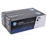 HP CE278AF (78A) тонер-картридж черный двойная упаковка