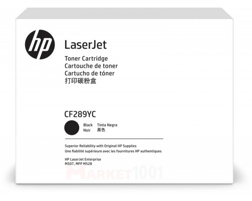 HP CF289YC тонер-картридж черный