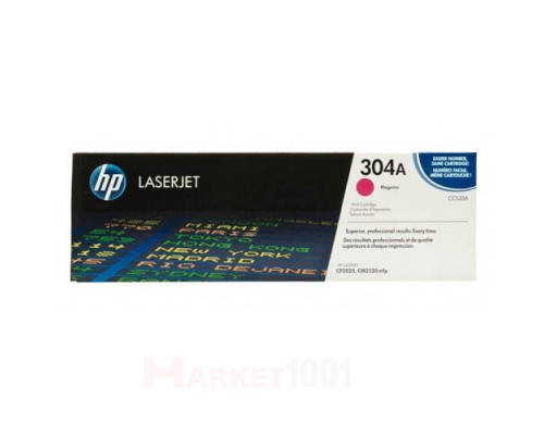 HP CC533A (304A) тонер-картридж пурпурный