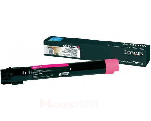 LEXMARK C950X2MG тонер-картридж пурпурный