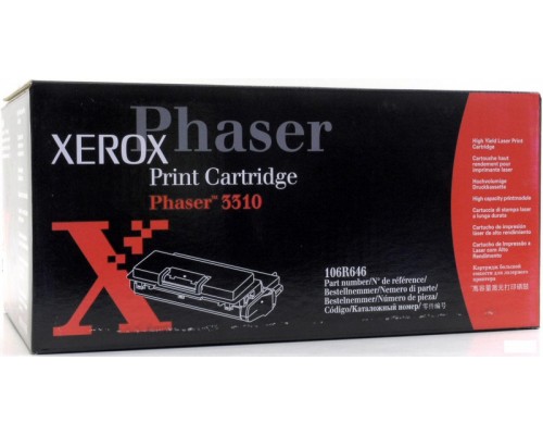 XEROX 106R00646 тонер-картридж черный
