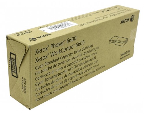 XEROX 106R02249 тонер-картридж голубой