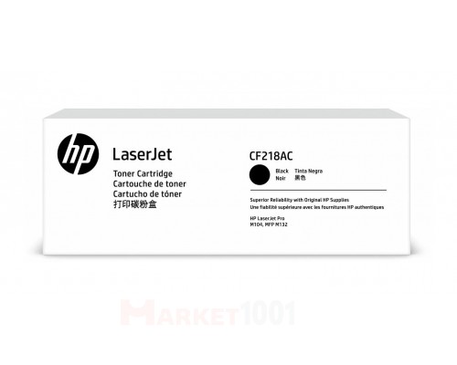 HP CF218AC тонер-картридж черный