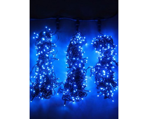 Гирлянда на деревья Клип лайт "Спайдер" 3x20 м. (LED) с контроллером синяя