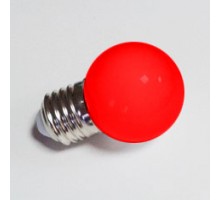 Лампа для Белт лайта 5-и диодная E27 красная 