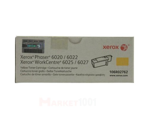 XEROX 106R02762 тонер-картридж желтый XEROX 106R02762 тонер-картридж желтый