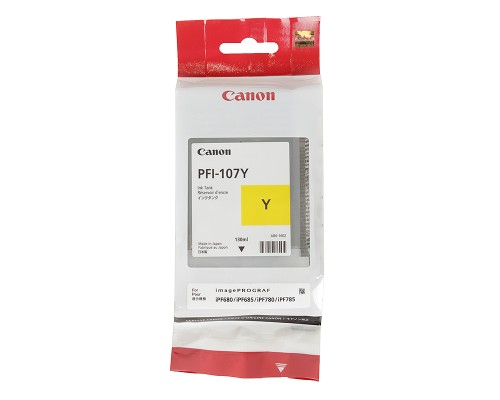 CANON PFI-107Y (6708B001) картридж желтый