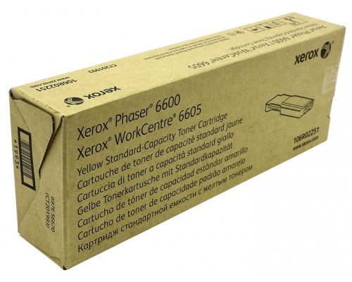 XEROX 106R02251 тонер-картридж желтый