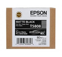 C13T580800 EPSON T5808 Картридж матово-черный