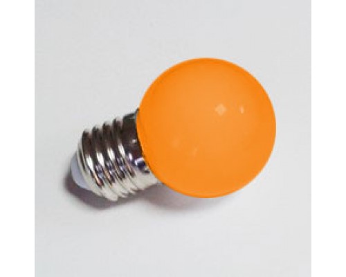 Лампа для Белт лайта 5-и диодная E27 оранжевая