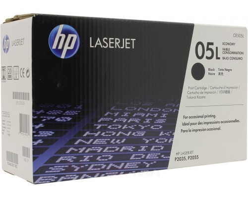 HP CE505L (05L) экономичный тонер-картридж черный