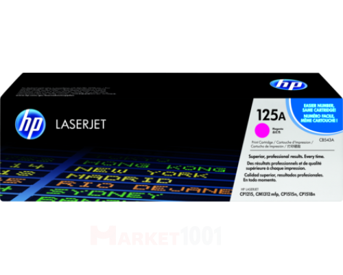 HP CB543A (125A) тонер-картридж пурпурный