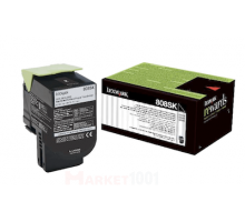 LEXMARK 80C8SK0 (808SK) тонер картридж черный LEXMARK 80C8SK0 (808SK) тонер картридж черный