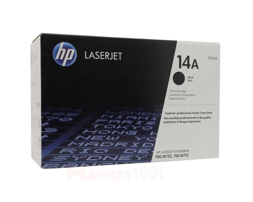 HP CF214A (14A) тонер-картридж черный