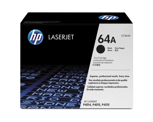 HP CC364A (64A) тонер-картридж черный