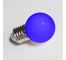 Лампа для Белт лайта 5-и диодная E27 синяя