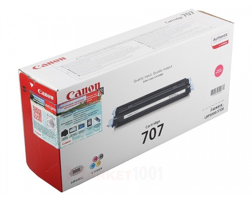 Canon Cartridge 707M 9422A004 тонер-картридж пурпурный Canon Cartridge 707M 9422A004 тонер-картридж пурпурный