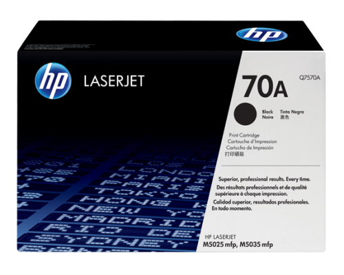 HP Q7570A (70A) тонер-картридж черный