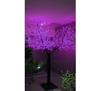 Светодиодное дерево Сакура 2,5x2 м. Фиолетовый