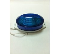 Строб лампа накладная светодиодная синяя