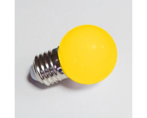 Лампа для Белт лайта 5-и диодная E27 желтая
