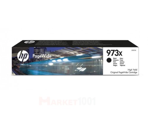 HP L0S07AE (973X) картридж черный увеличенной емкости