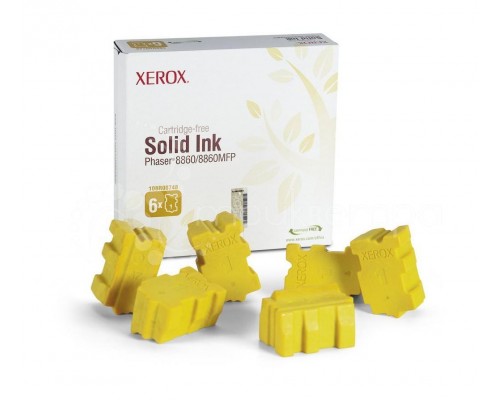 XEROX 108R00819 твердые чернила (6 штук) желтый