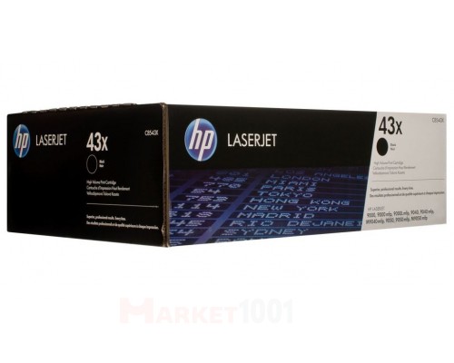 HP C8543X (43X) тонер-картридж черный
