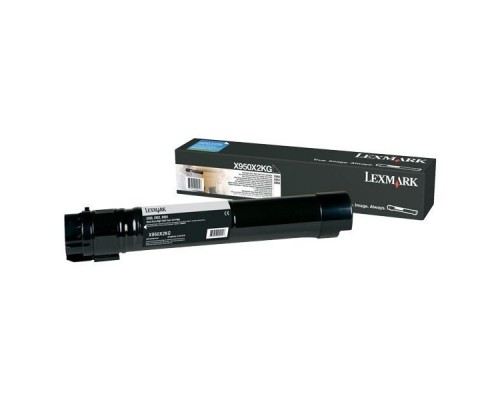 LEXMARK X950X2KG тонер-картридж черный