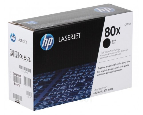 HP CF280X 80X тонер-картридж черный