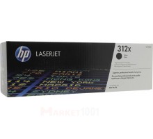 HP CF380X (312X) тонер-картридж черный