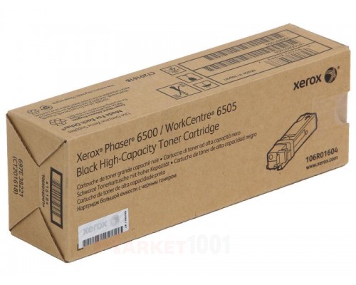 XEROX 106R01604 тонер-картридж черный