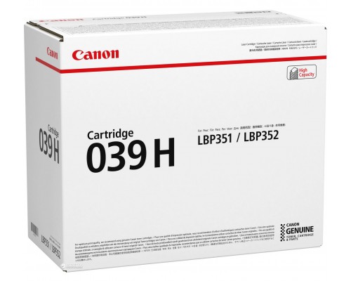 Canon Cartridge 039H Тонер-картридж черный (0288C001)