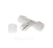 T-образный коннектор для 2W круглого дюралайта 13 мм.