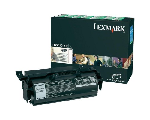 LEXMARK T654X11E тонер-картридж черный