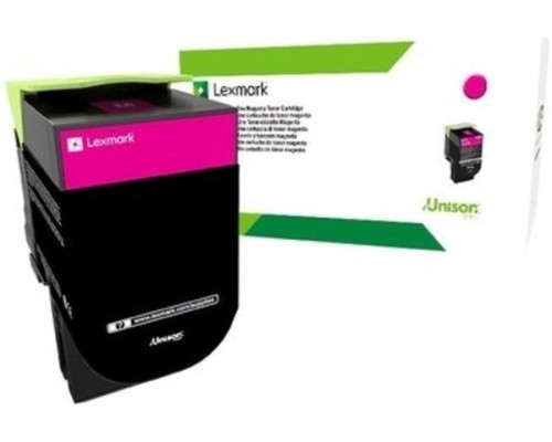 LEXMARK 80C8XM0 / 80C8XME (808XM) тонер картридж пурпурный