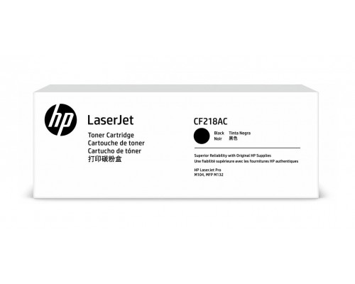 HP CF218AC тонер-картридж черный