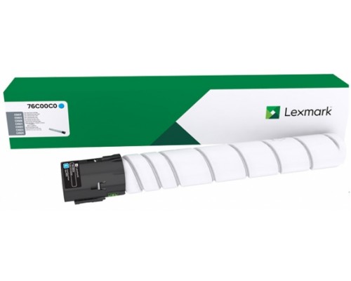 LEXMARK 76C0HC0 тонер-картридж голубой