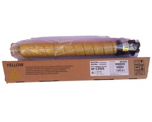 841818 RICOH TYPE MPC3503 Тонер-картридж желтый
