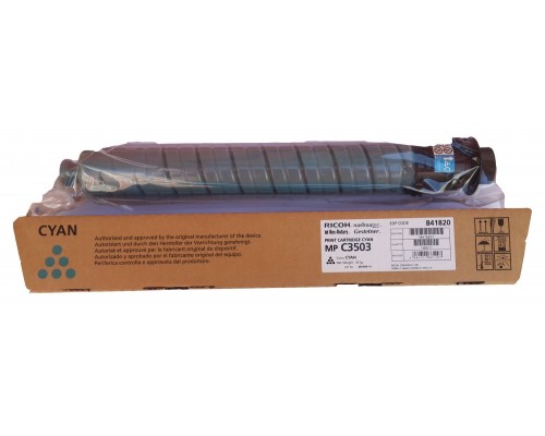 841820 RICOH TYPE MPC3503 Тонер-картридж голубой