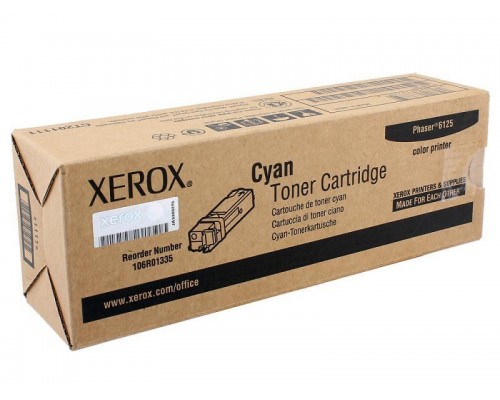 Картридж XEROX 106R01335 голубой