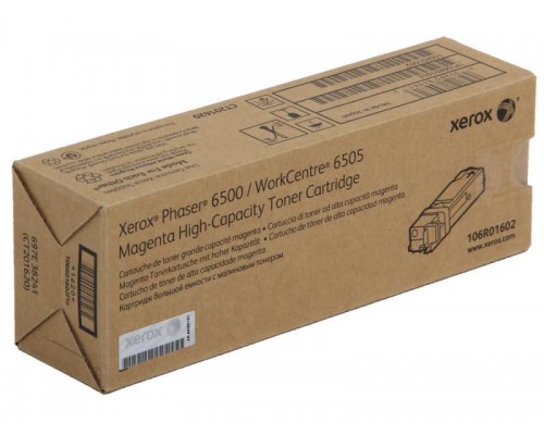 XEROX 106R01602 тонер-картридж пурпурный