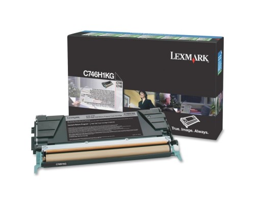 LEXMARK C746H1KG тонер-картридж черный