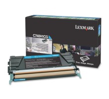 LEXMARK C748H1CG тонер-картридж голубой